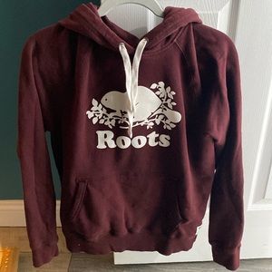 Roots Womens Burgandy Sweatshirt